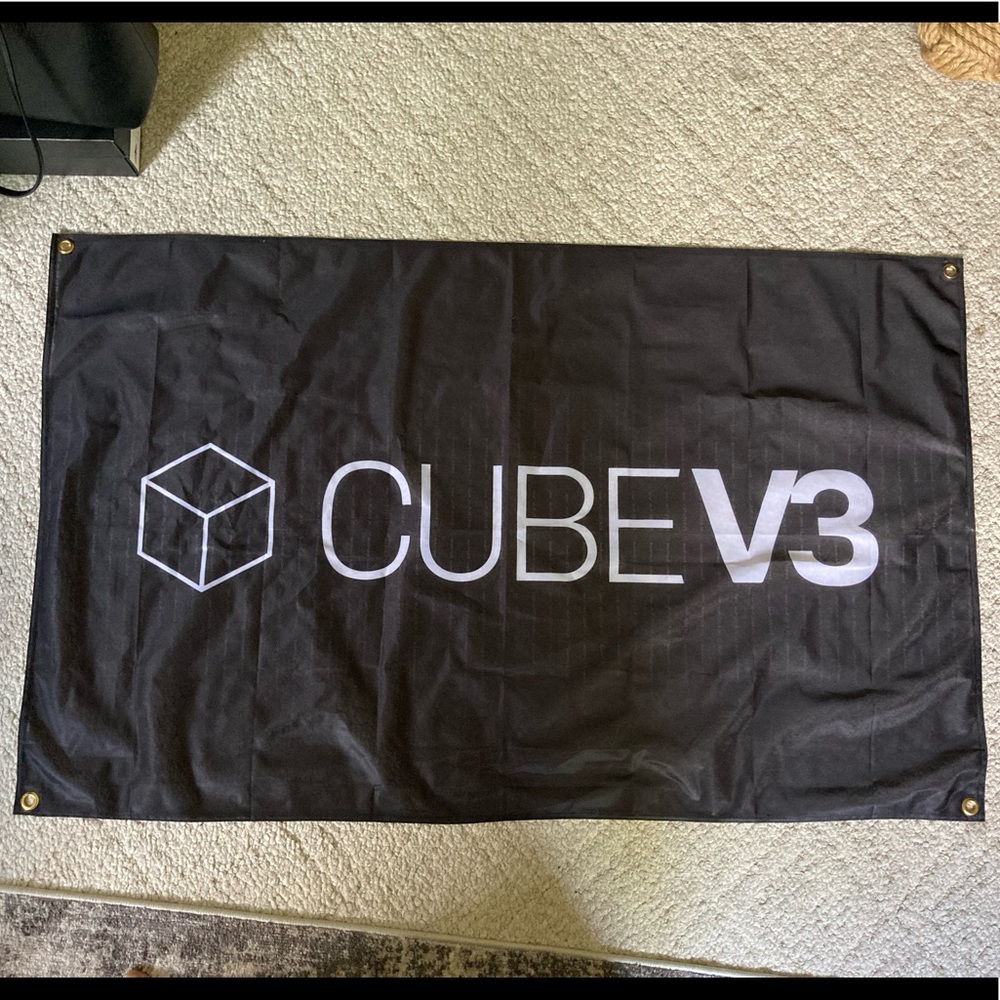 Deadmau5 CUBE V3 Flag (OFFICIAL merch)
